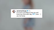 A reação de Anna Marie ao tributo ao aniversário de Cooper Kupp (Fonte da imagem: Cooper Kupp @Instagram)