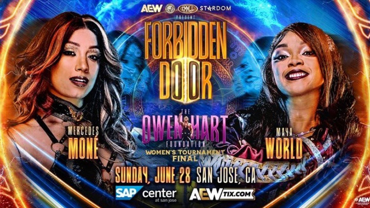 Potential Spoiler: Mercedes Moné vs Maya World At Forbidden Door; AEW Star Says, "Expect The Unexpected"