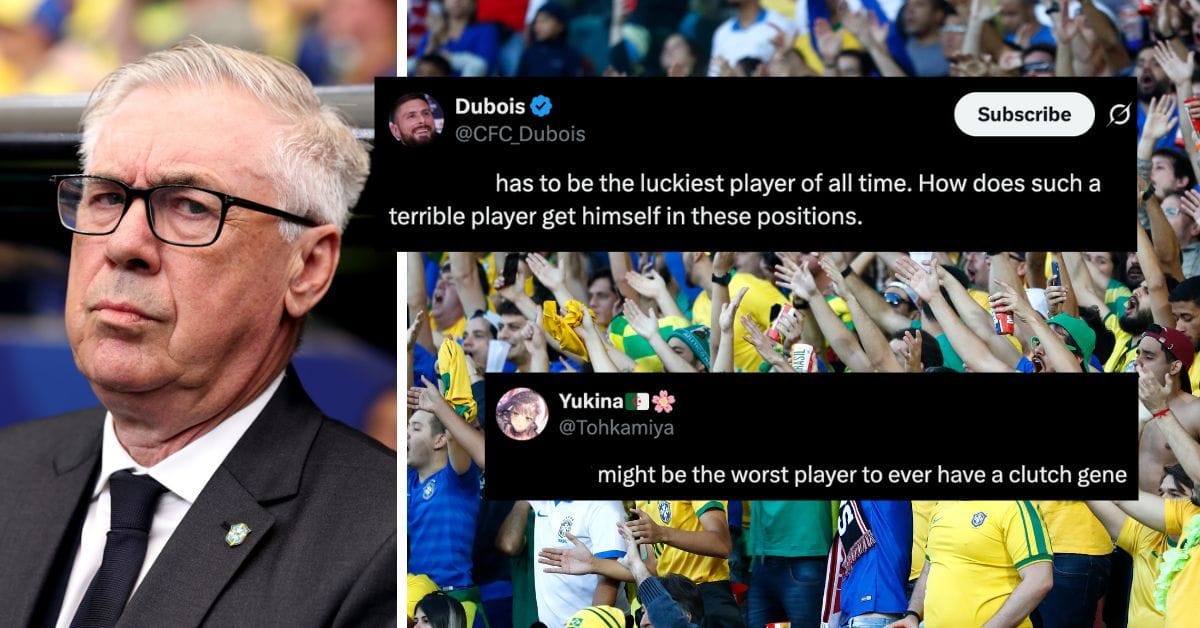 “Luckiest player of all time”, - Fans in disbelief about 25-year-old star’s display after Brazil beat Japan in FIFA World Cup round of 32