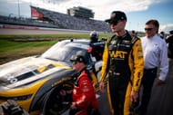 Jesse Love no Nashville Superspeedway em 30 de maio de 2026. - Fonte: Imagn