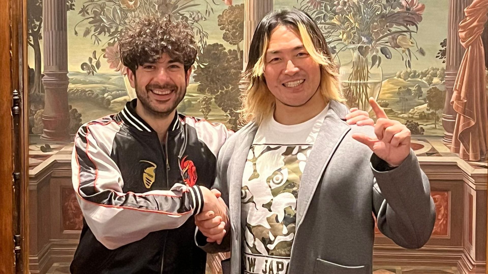 BREAKING: Tony Khan Surprises Hiroshi Tanahashi With Custom Gift; NJPW Issue Public Statement