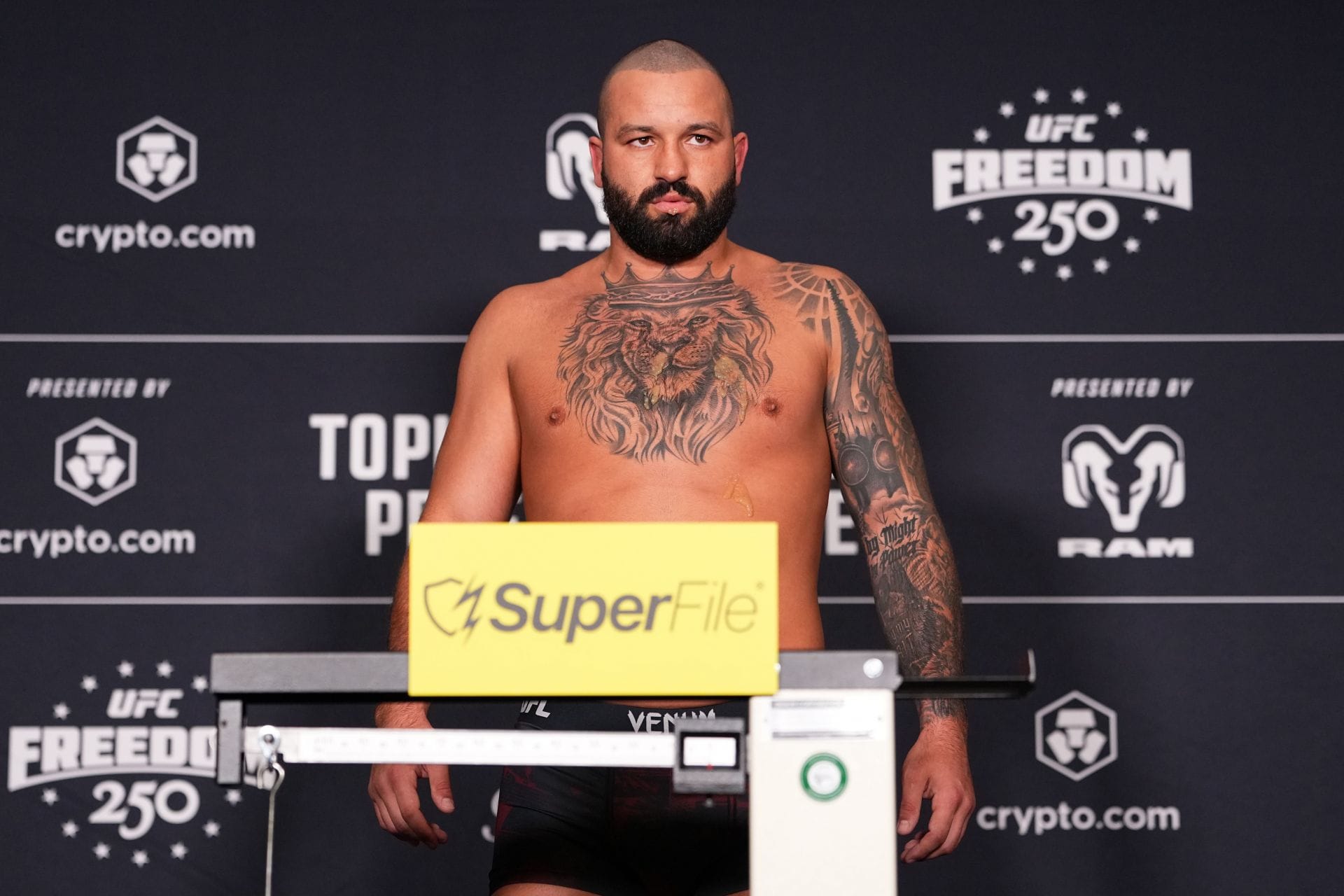 Josh Hokit explains why he appeared drunk and threw up on himself at Freedom 250 weigh-ins