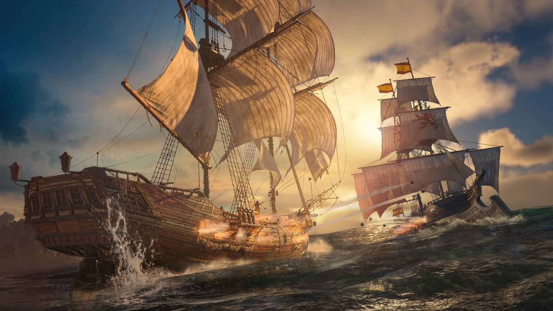 Combate naval em Resynced (Imagem via Ubisoft)