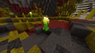 Sulfur Cave biome with unique mob textures (Image via Mojang Studios || Sportskeeda)
