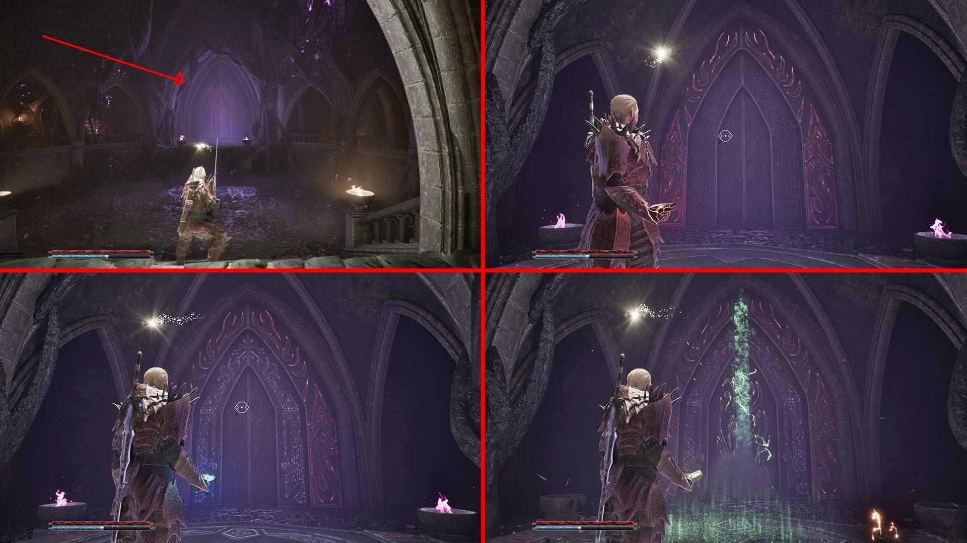 Abra a porta usando magia (Imagem via Alkimia Interactive)