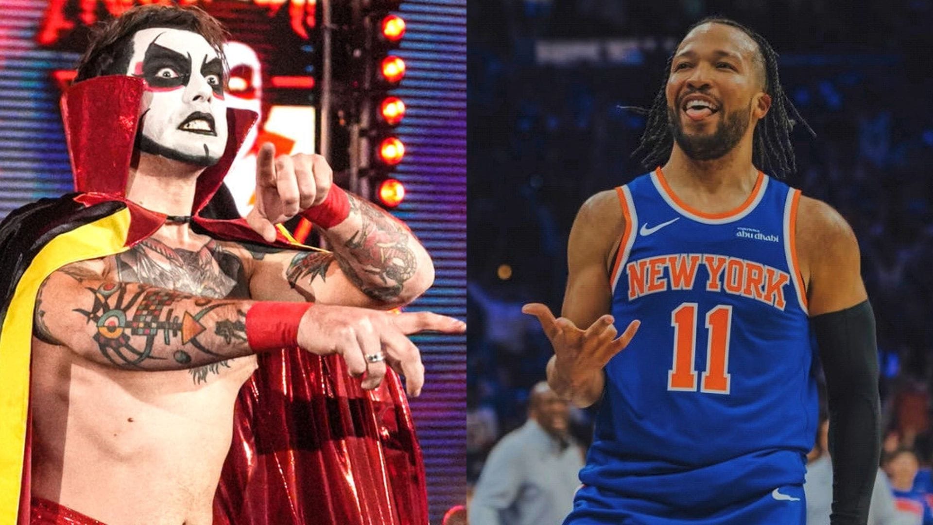 BREAKING: The New York Knicks honor WWE star Danhausen after NBA Championship win