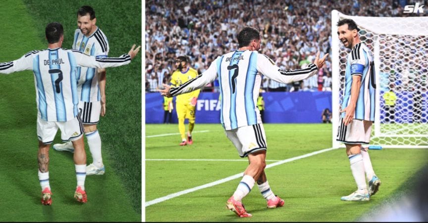 “He doesn’t know most of them” - Rodrigo De Paul makes hilarious claim about Lionel Messi breaking records after hat-trick at FIFA World Cup
