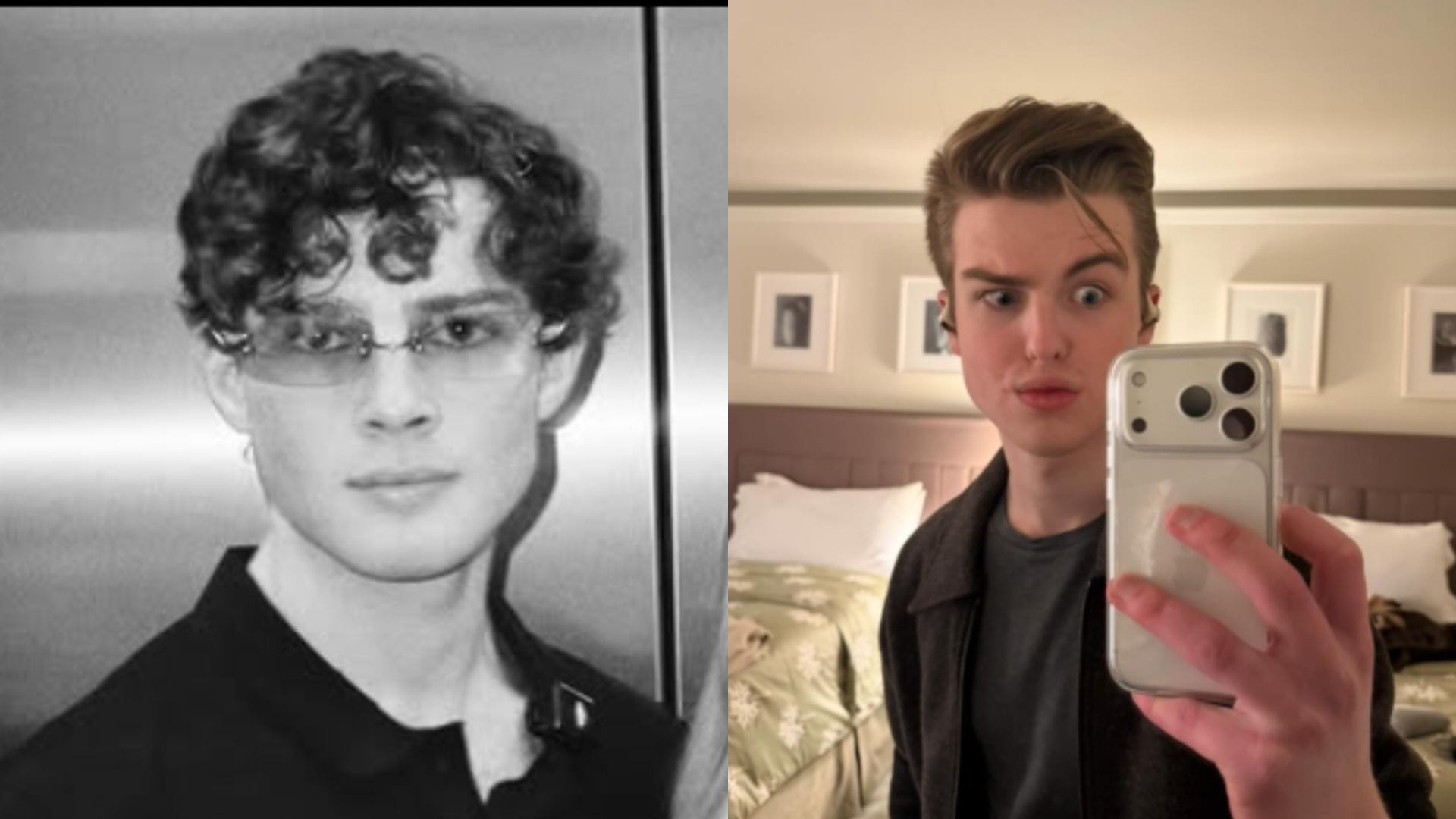 Why is Clavicular being compared to Young Sheldon star Iain Armitage?
