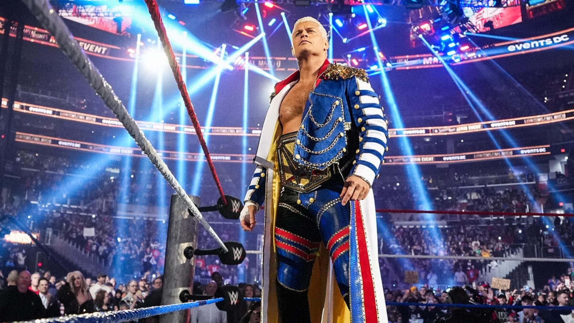 Cody Rhodes sends message to WWE management at live event