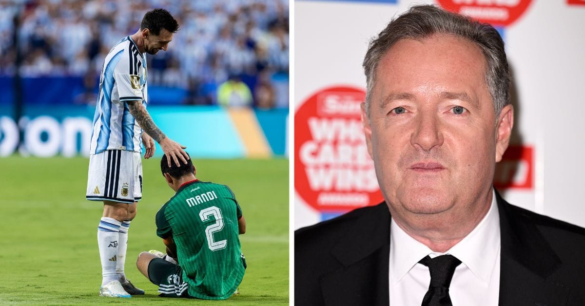 “The guy committed almost a war crime” - Piers Morgan offers opinion on Lionel Messi red card argument vs Algeria in FIFA World Cup clash