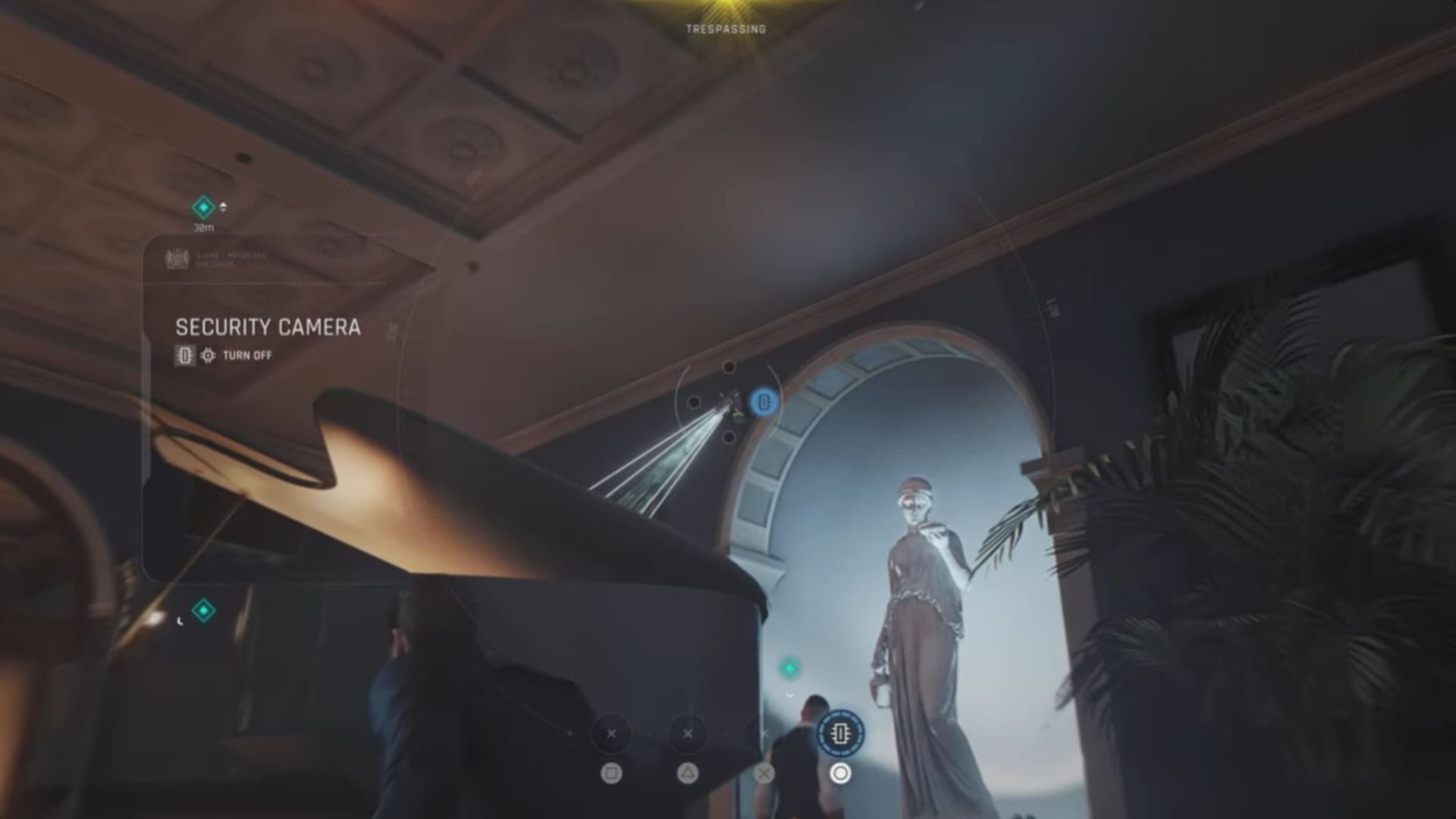 The Garden Party tests your stealth capabilities (Image via IO Interactive || @MetaGuide on YouTube)