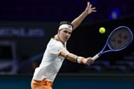 Daniel Altmaier da Alemanha durante o Rolex Paris Masters 2025 em Nanterre, França. (Foto de Getty Images)