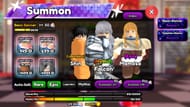 Falcão no banner de convocação (Imagem via Roblox)