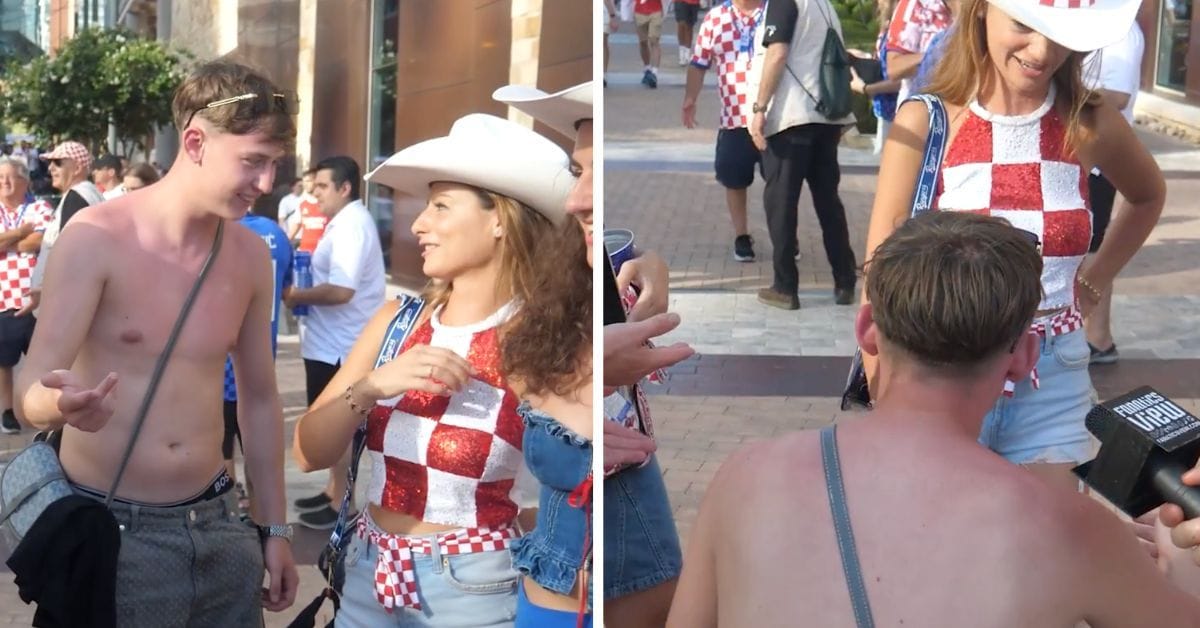 “There’s never been somebody prettier” - England fan proposes to Croatian woman at 2026 FIFA World Cup in Texas, she responds