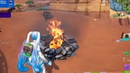 Fortnite में स्प्राइट को जल्दी से कैसे समतल करें 4 कैम्पफ़ायर जलाने से आपको डबल स्प्राइट एक्सपी मिलता है (इपिक गेम्स के माध्यम से छवि)