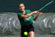 Aryna Sabalenka em Wimbledon 2026. (Fonte: Getty)
