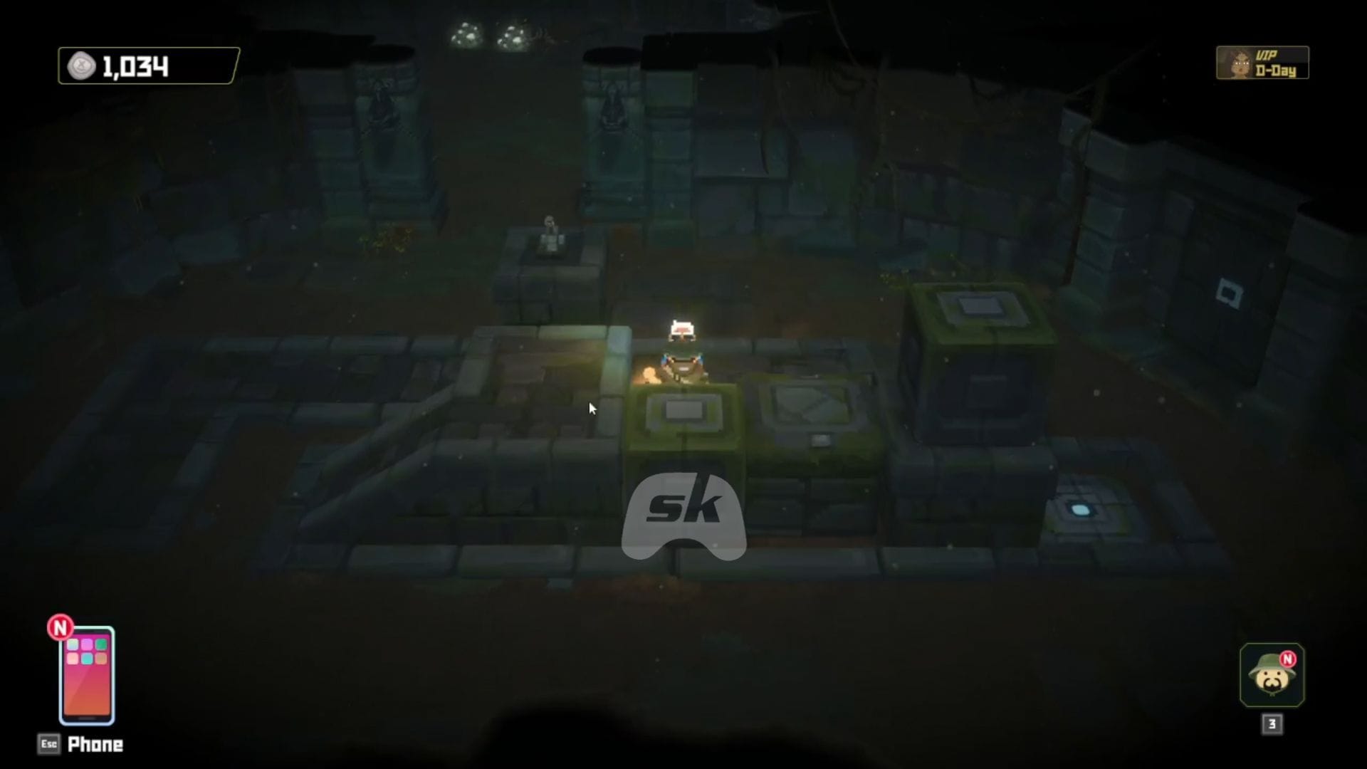 Imagem 2 – O terceiro quebra-cabeça do templo em Dave the Diver In the Jungle (Imagem via SK Gaming || Mintrocket)