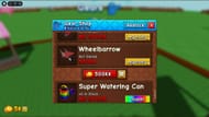 O carrinho de mão pode ser adquirido na Gear Shop (imagem via Roblox)