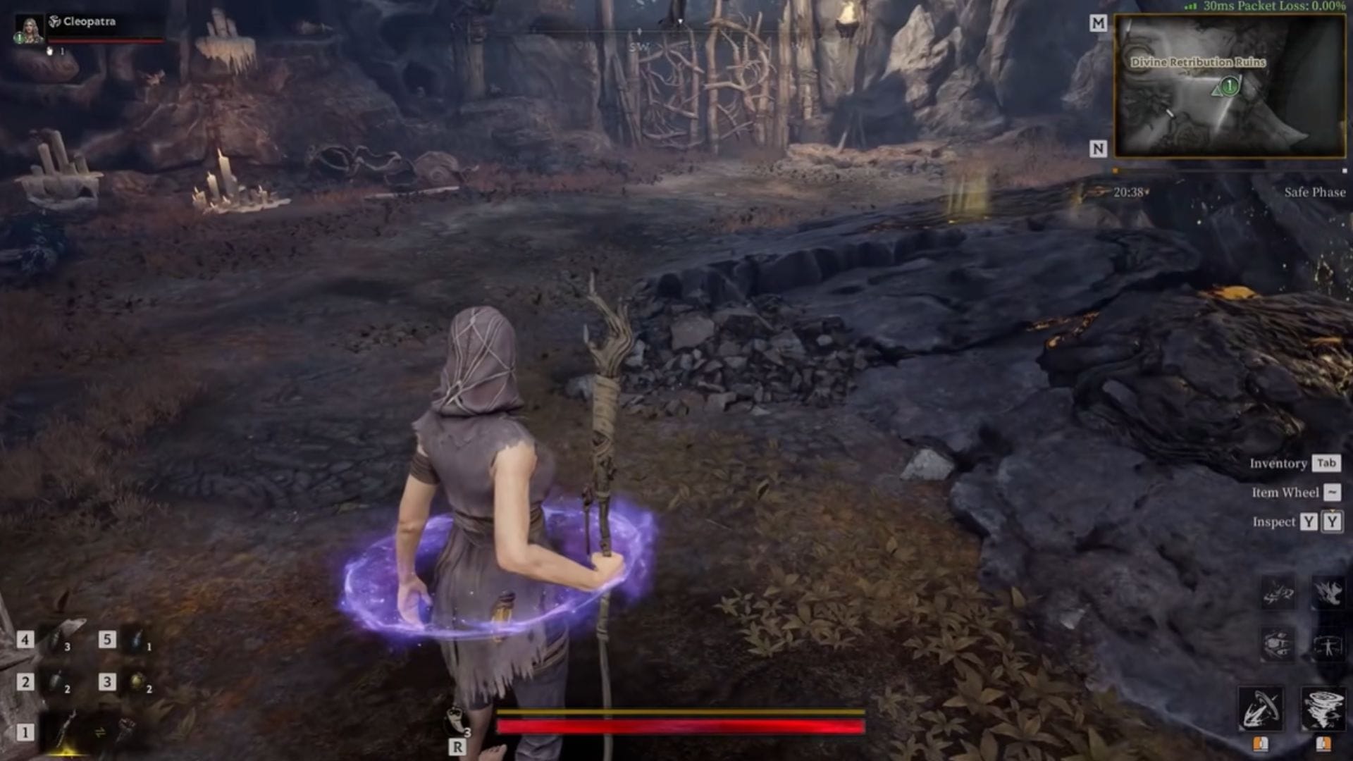 Feiticeiro em Mistfall Hunter (Imagem via Bellring Games || YouTube/@fr0stlegend712)