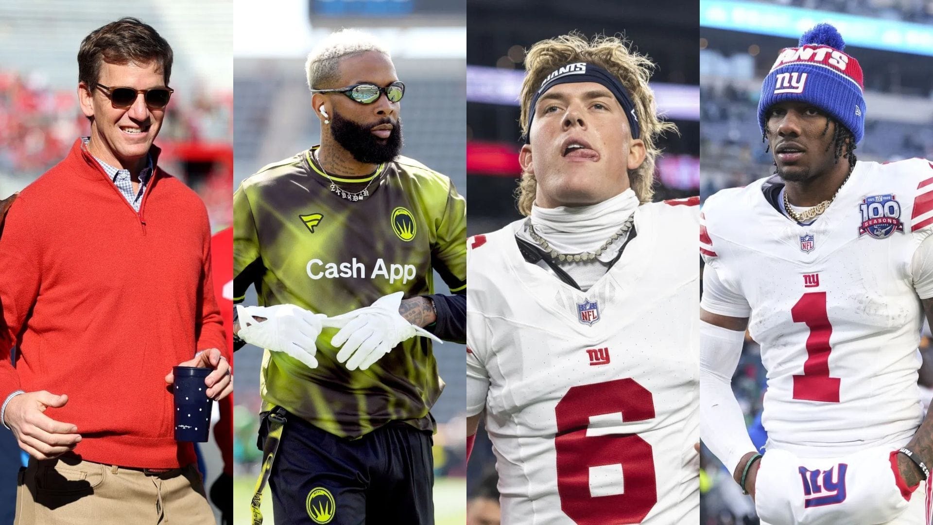 Eli Manning makes his thoughts known on Odell Beckham Jr. pairing up with Jaxson Dart amid Malik Nabers' uncertainty