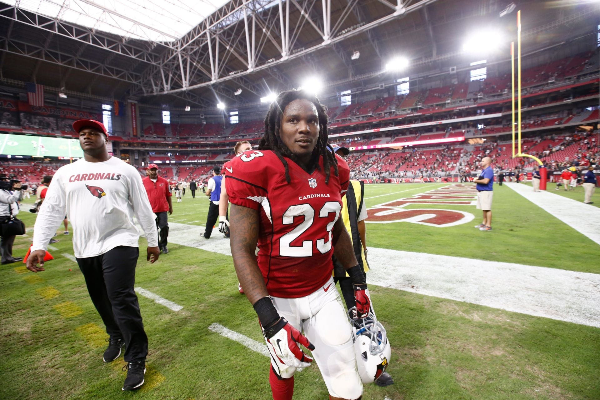 O ex-running back do Arizona Cardinals, Chris Johnson, foi diagnosticado com ELA. - Fonte: Imagem