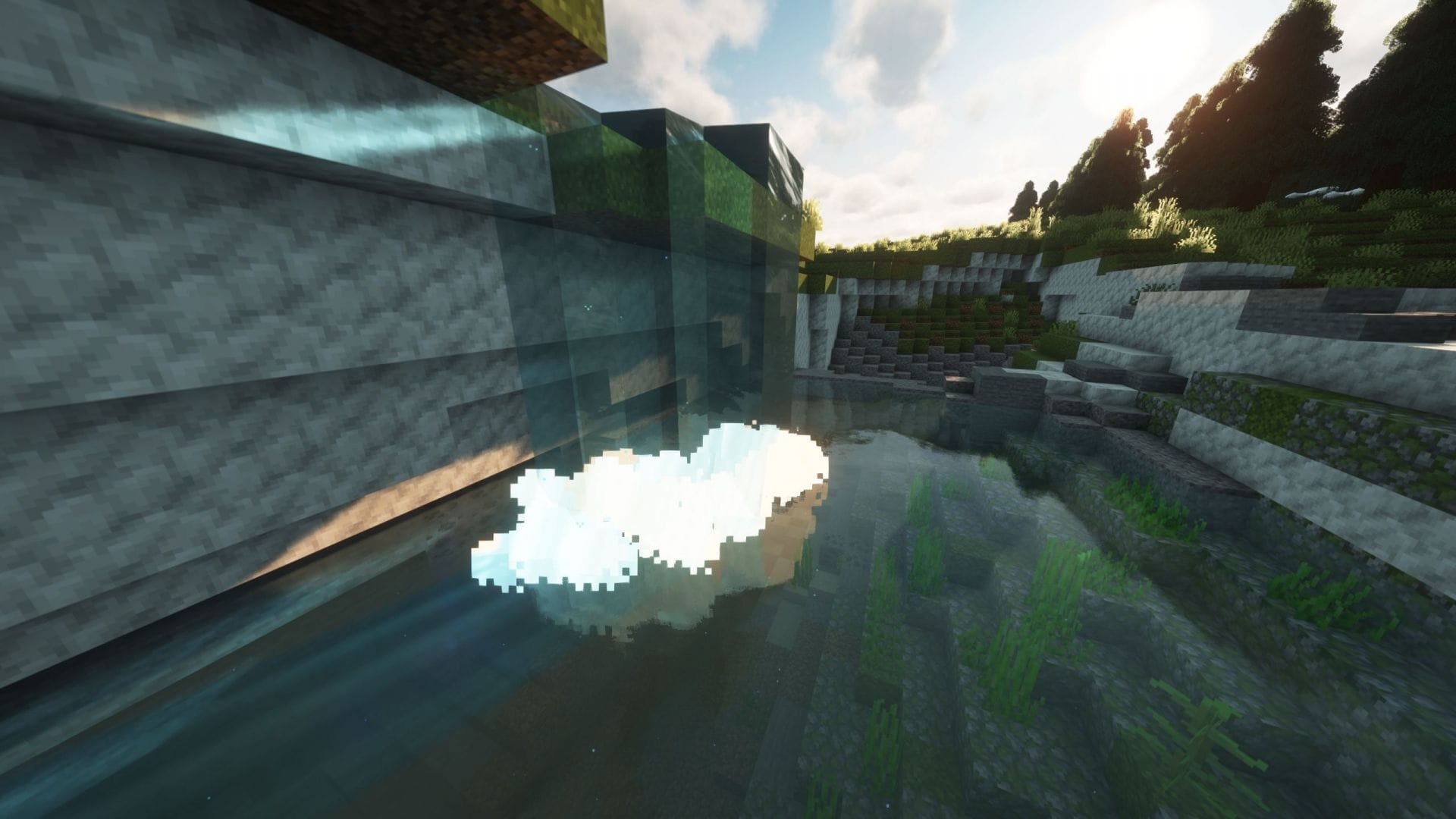 Particular adds various kinds of particle effects (Image via Mojang Studios || Sportskeeda)