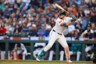 MLB: Cal Raleigh em ação pelo Seattle Mariners - Fonte: Getty