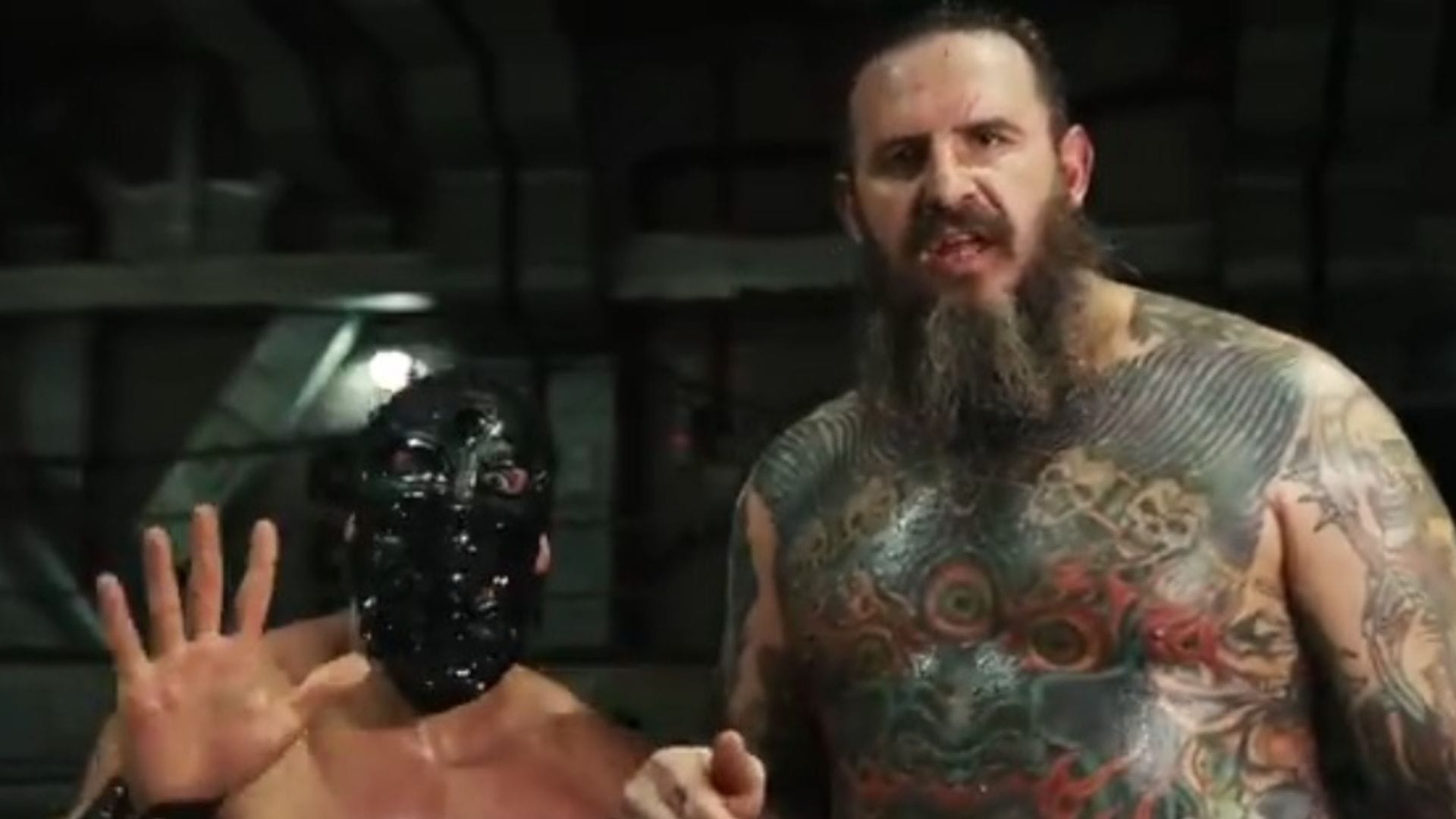 Bandido e Brody King, também conhecido como Brodido (Imagem via X @AEW)