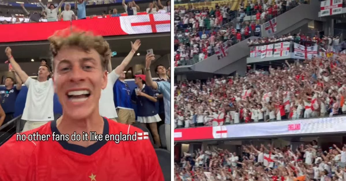 England supporters pull off perfect rendition of legendary Wonderwall song before FIFA World Cup win against Croatia