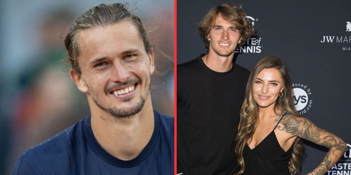 PICTURE: Alexander Zverev's daughter Mayla makes rare public appearance with German's girlfriend Sophia at Halle
