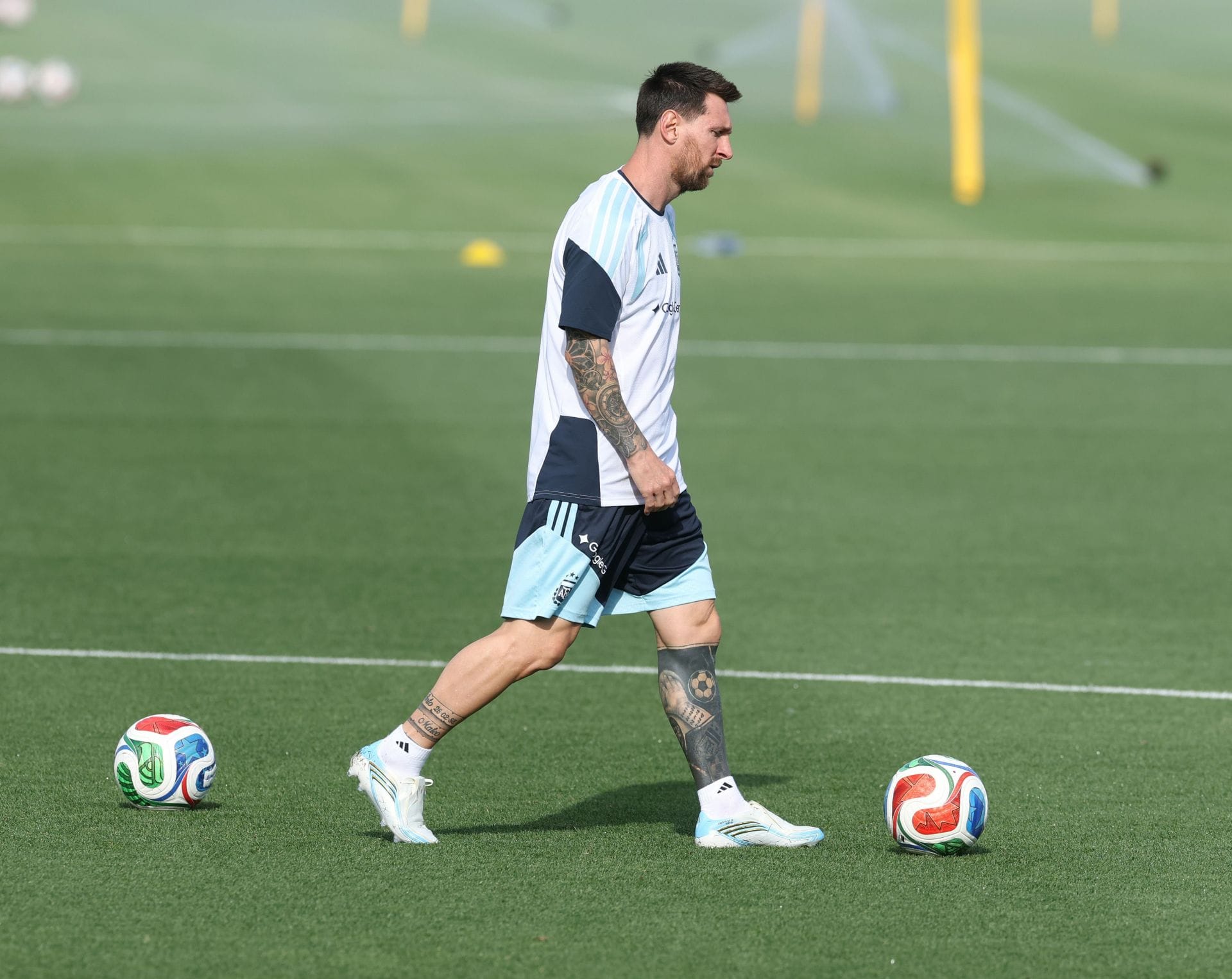 Lionel Messi treina na Argentina - Copa do Mundo FIFA 2026 - Fonte: Getty