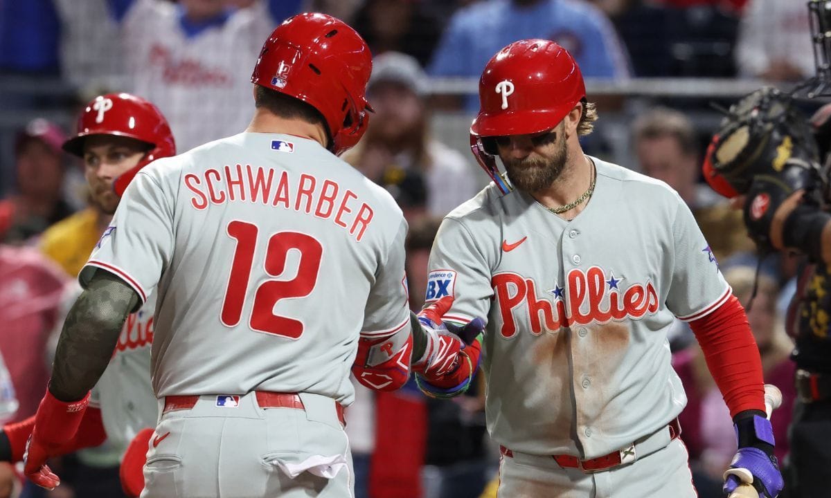 "They stole the show from me" - $107M Phillies star gives verdict on Bryce Harper and Kyle Schwarber's monstrous performances vs. Mets