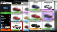 Somente carros Ford da década de 1980 podem ser clicados na frente do templo (Imagem via Xbox Game Studios || Sportskeeda)