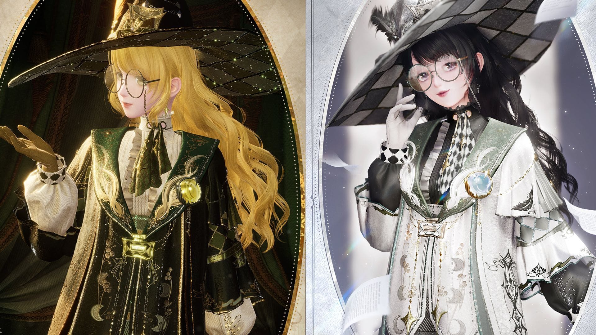 Enchanted Writing outfit evolutions (Image via Infold Games)
