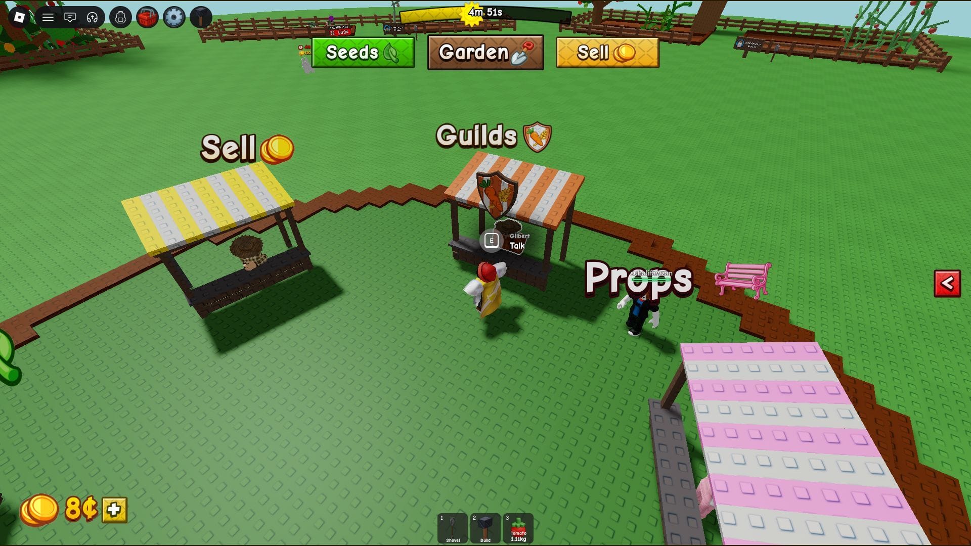 A estação Guilds (imagem via Roblox)