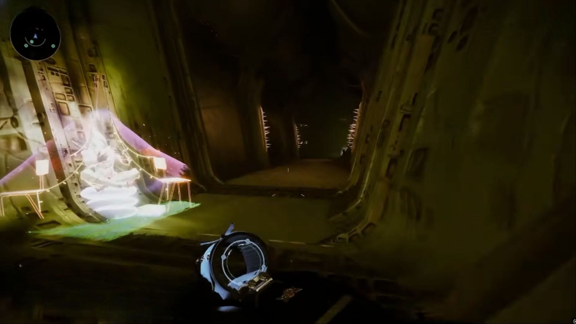 Effigy location in King's Fall jumping puzzle of Destiny 2 (Image via Bungie)