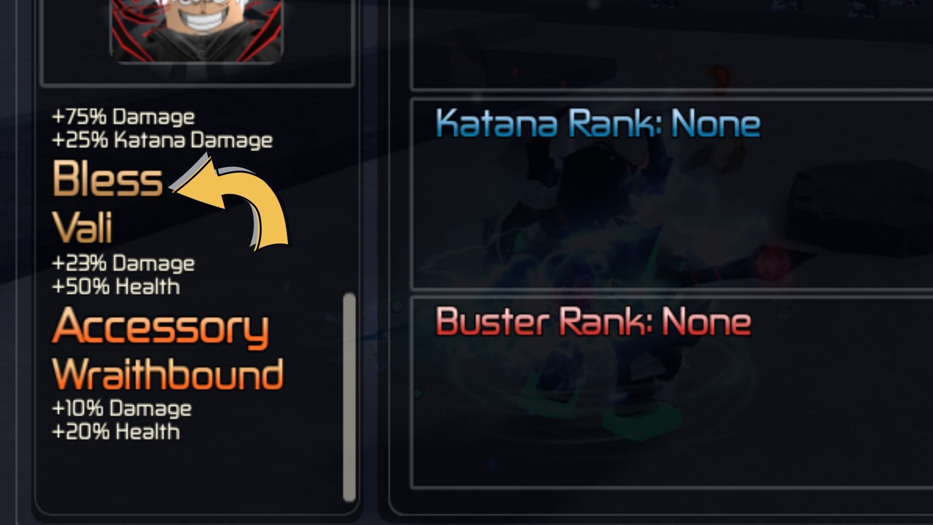 All Blessings in Broken Blade: Stats and rarity