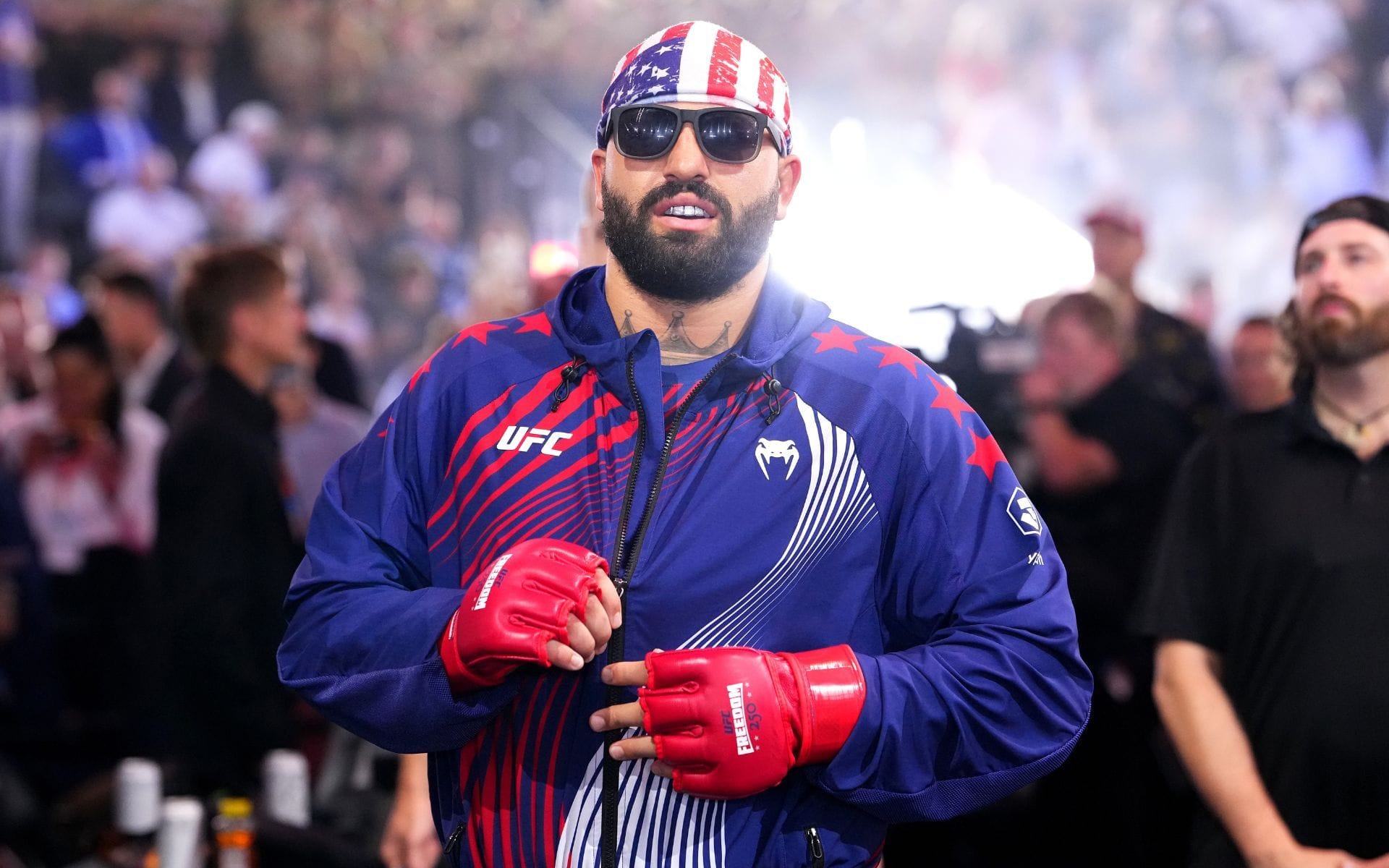 "UFC just got a massive lawsuit" - Fans divided over Josh Hokit’s Michelle Obama remark after UFC Freedom 250 win