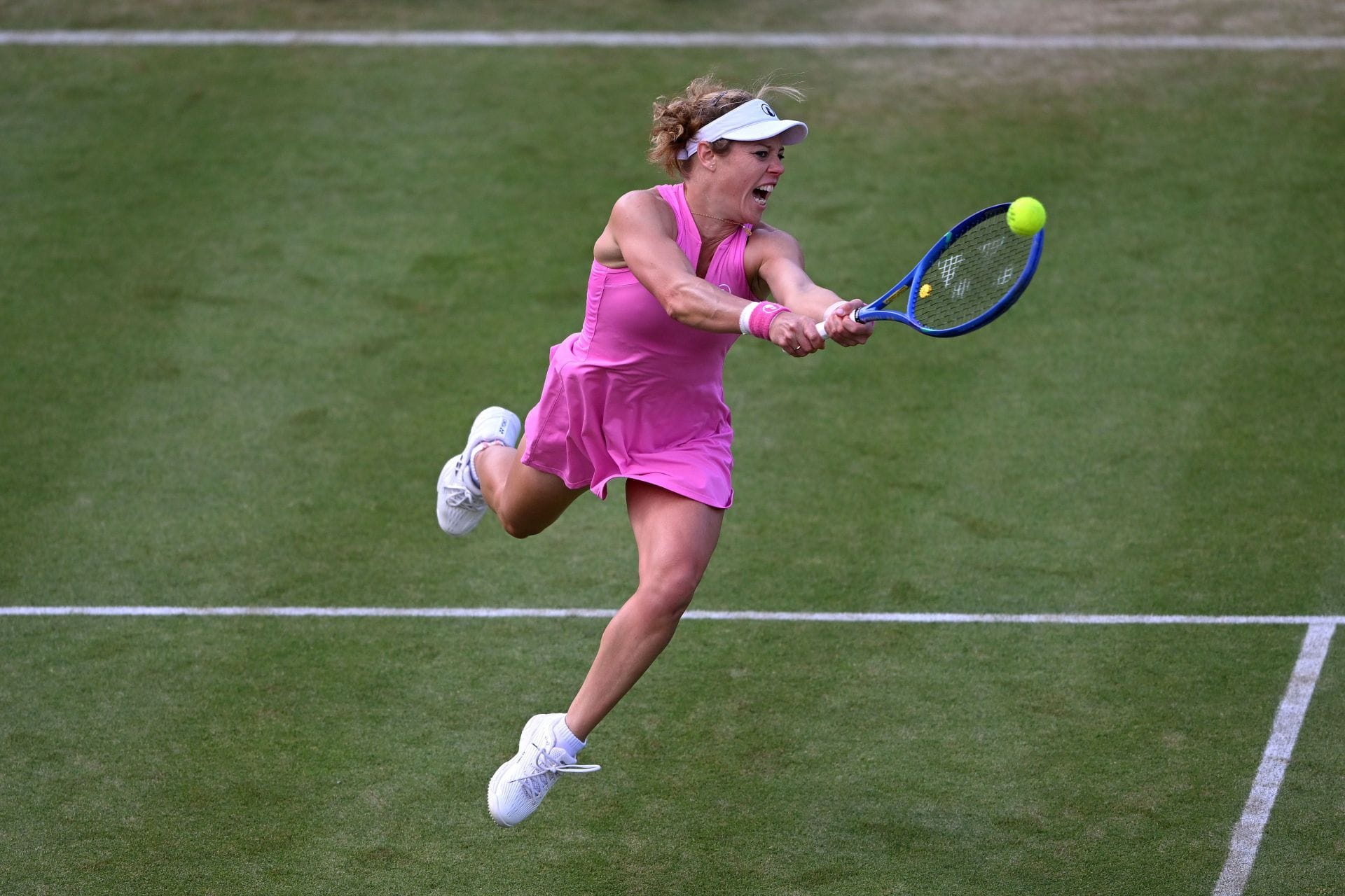 Laura Siegemund no Queen's Club Championships 2026. (Fonte: Getty)