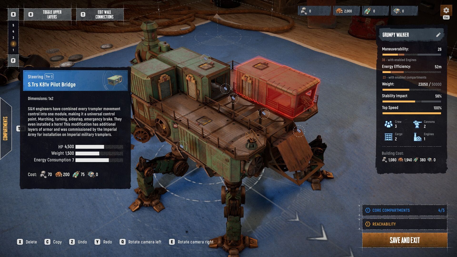 Configure your Trampler as per your needs (Image via TinyBuild)