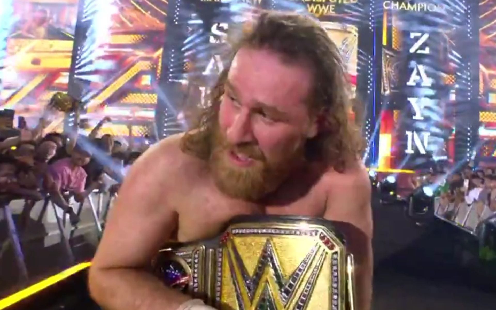 Sami Zayn immediately breaks silence following shocking WWE Championship win as Night of Champions goes off air
