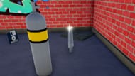 Um item com mutação prateada em um leilão (imagem via Roblox)