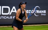 Jessica Pegula, dos Estados Unidos, no Aberto de Tênis de Berlim de 2026, na Alemanha (foto de Getty Images)