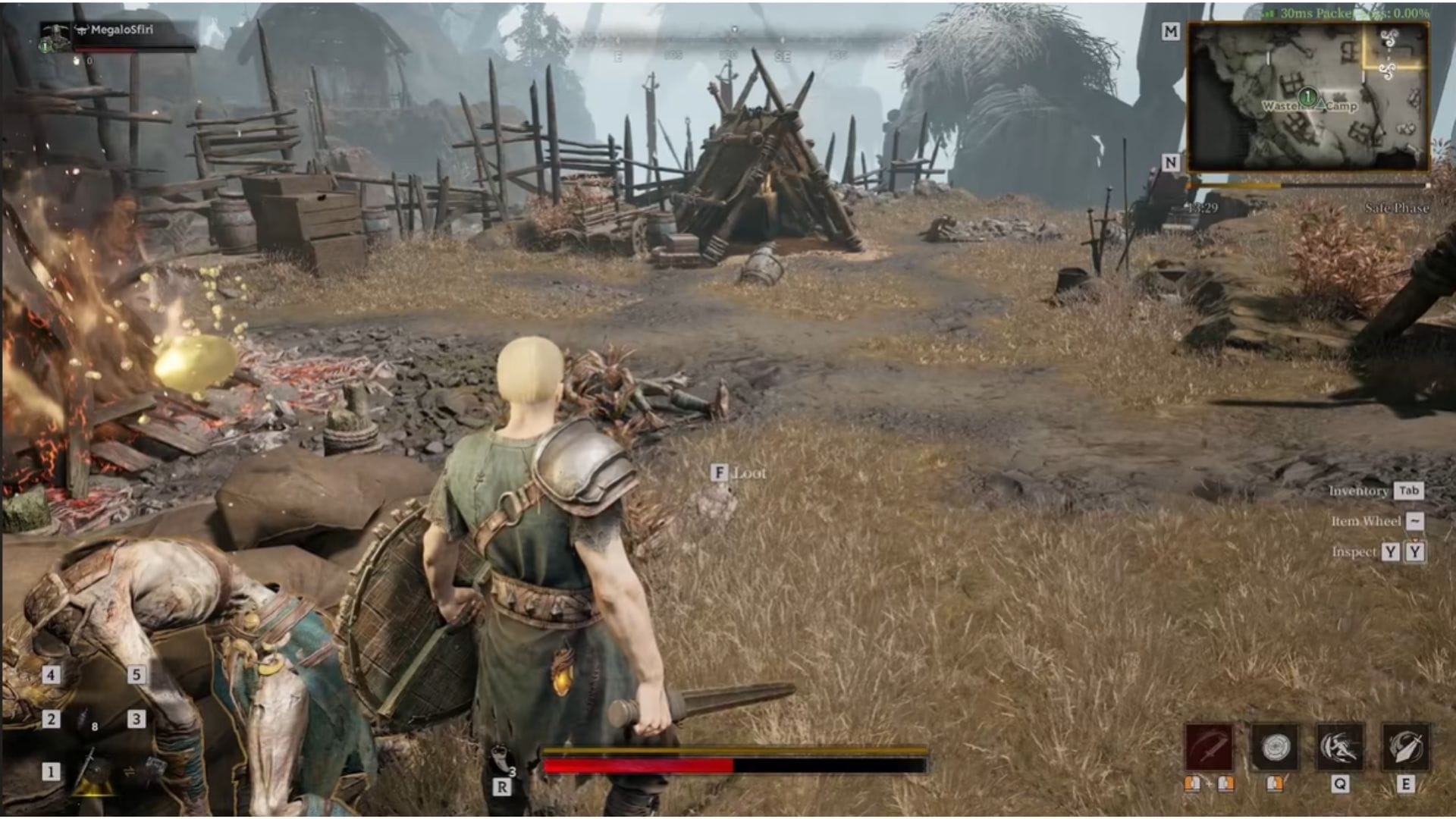 Mercenário em Mistfall Hunter (Imagem via Bellring Games || YouTube/@fr0stlegend712)