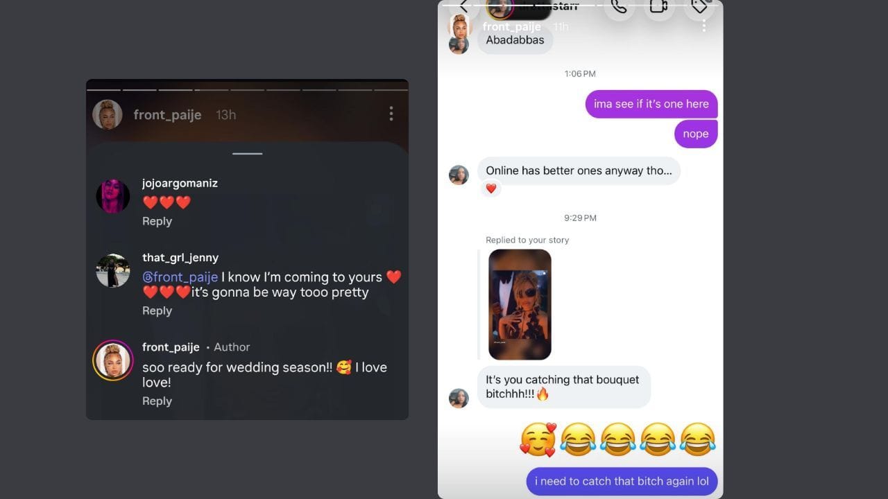 Paige Speights fala sobre recriar um momento viral.
