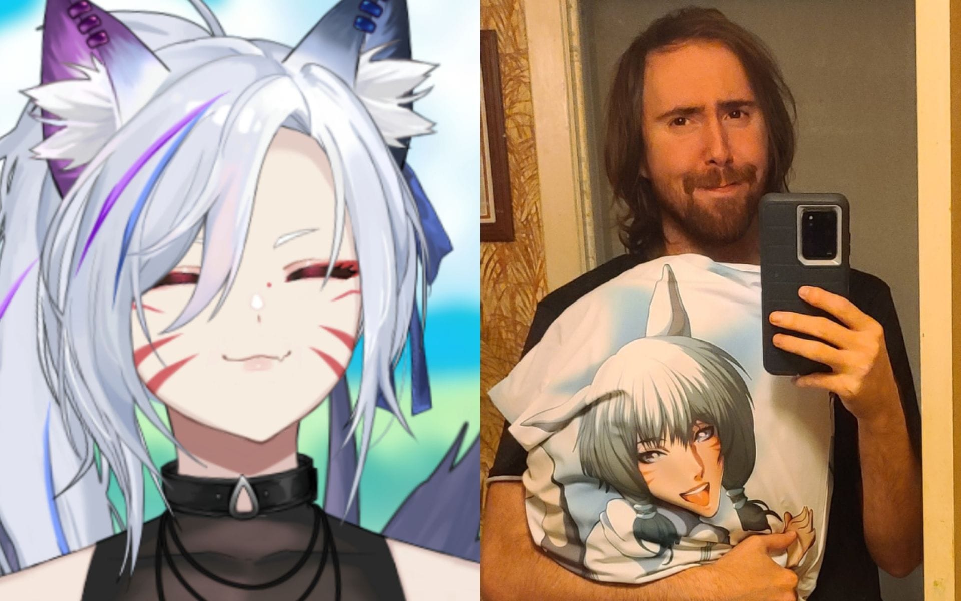 "This is gender affirming care": Transgender VTuber Nyara calls out Asmongold for planning to get hair transplant