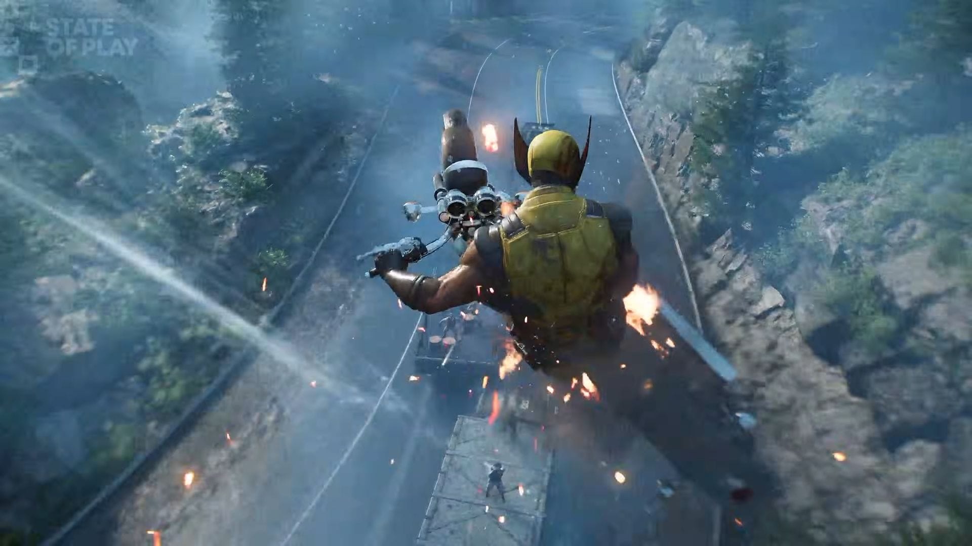 The motorcycle sequence adds another layer in Marvel's Wolverine (Image via Sony Interactive Entertainment)
