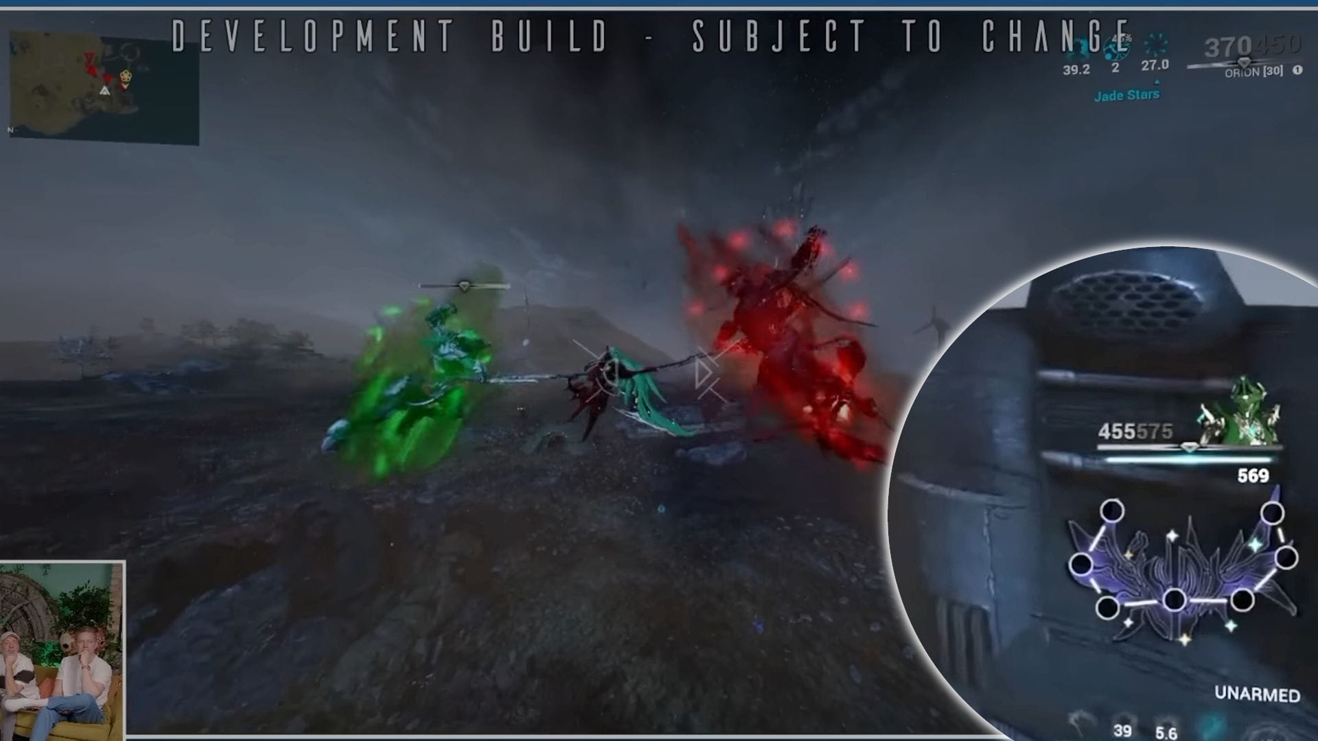 Este elemento da interface do usuário rastreia como você precisa fazer o combo (Imagem via Digital Extremes)