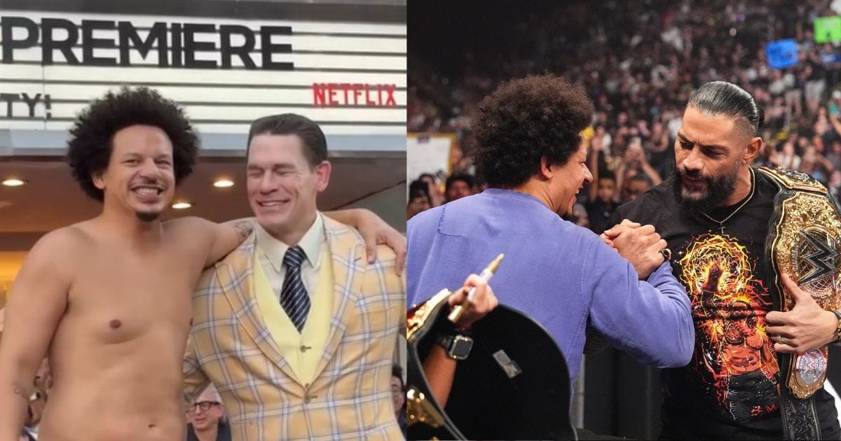 "What the f*ck!" - Eric Andre Loses His Clothes, Forced To Acknowledge Roman Reigns; John Cena Loses It