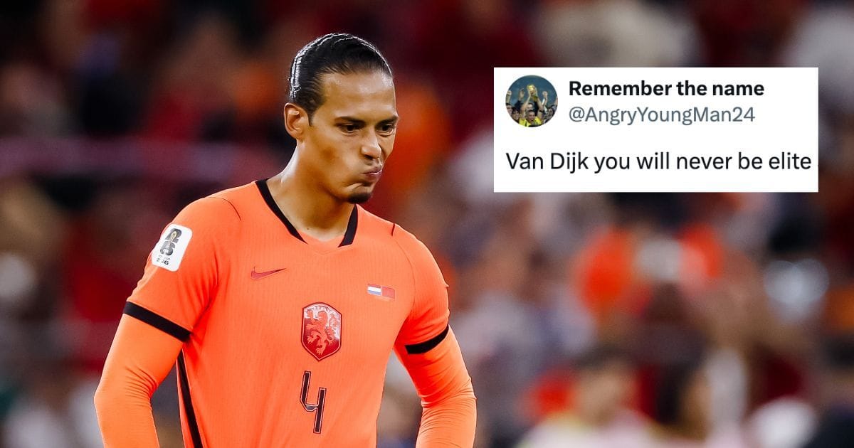 "Most overrated CB ever", "Guy is such a coward" - Fans slam Virgil van Dijk as the Netherlands crash out of FIFA World Cup after defeat to Morocco